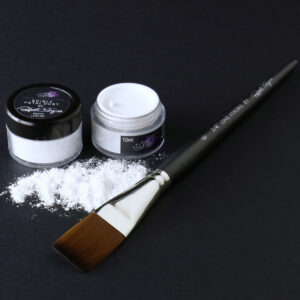Premium Edible Petal Colouring Dust By Robert Haynes - 10ml, White Lustre