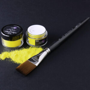 Premium Edible Petal Colouring Dust By Robert Haynes - 10ml, Bright Yellow