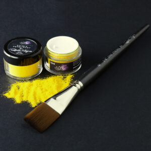Premium Edible Petal Colouring Dust By Robert Haynes - 10ml, Rich Yellow