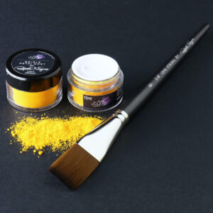 Premium Edible Petal Colouring Dust By Robert Haynes - 10ml, Light Orange