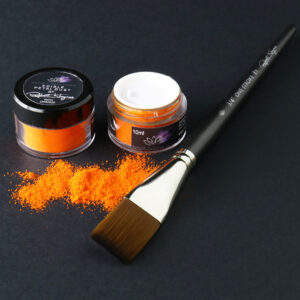 Premium Edible Petal Colouring Dust By Robert Haynes - 10ml, Rich Orange