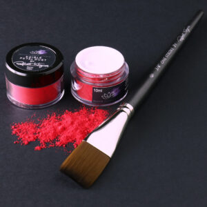 Premium Edible Petal Colouring Dust By Robert Haynes - 10ml, Rich Red