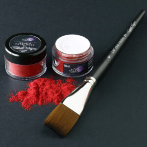 Premium Edible Petal Colouring Dust By Robert Haynes - 10ml, Intense Red