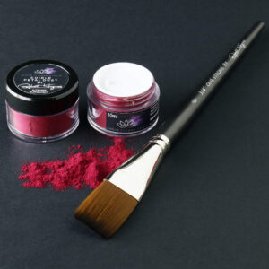 Premium Edible Petal Colouring Dust By Robert Haynes - 10ml, Intense Burgundy