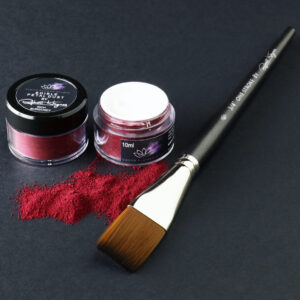 Premium Edible Petal Colouring Dust By Robert Haynes - 10ml, Rich Burgundy