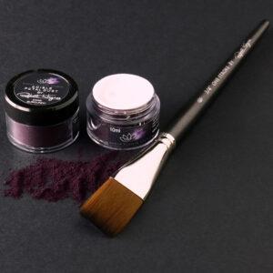 Premium Edible Petal Colouring Dust By Robert Haynes - 10ml, Dark Burgundy