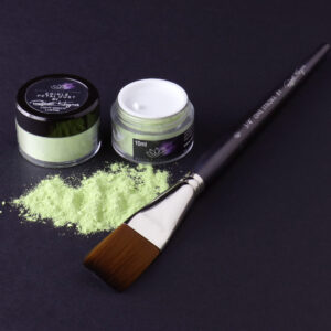 Premium Edible Petal Colouring Dust By Robert Haynes - 10ml, Light Green Lustre