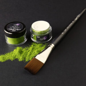 Premium Edible Petal Colouring Dust By Robert Haynes - 10ml, Subtle Green