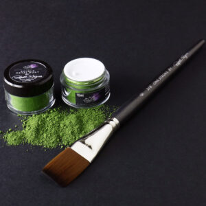 Premium Edible Petal Colouring Dust By Robert Haynes - 10ml, Rich Green Lustre