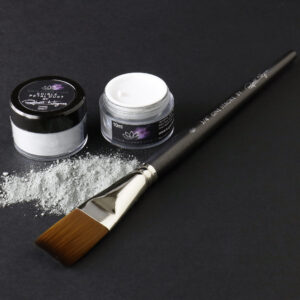 Premium Edible Petal Colouring Dust By Robert Haynes - 10ml, Dark Grey