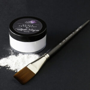 Premium Edible Petal Colouring Dust By Robert Haynes - 50ml, White
