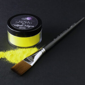 Premium Edible Petal Colouring Dust By Robert Haynes - 50ml, Bright Yellow