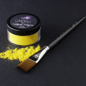 Premium Edible Petal Colouring Dust By Robert Haynes - 50ml, Mild Yellow