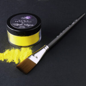 Premium Edible Petal Colouring Dust By Robert Haynes - 50ml, Warm Yellow
