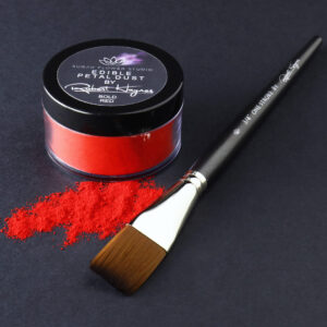 Premium Edible Petal Colouring Dust By Robert Haynes - 50ml, Bold Red