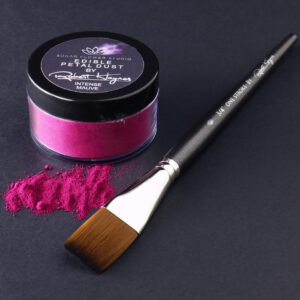 Premium Edible Petal Colouring Dust By Robert Haynes - 50ml, Intense Mauve