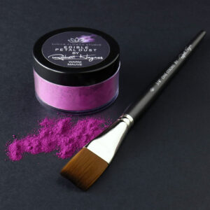 Premium Edible Petal Colouring Dust By Robert Haynes - 50ml, Warm Mauve