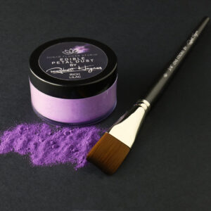 Premium Edible Petal Colouring Dust By Robert Haynes - 50ml, Rich Lilac