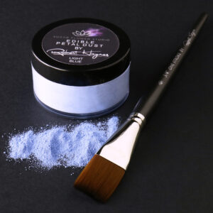 Premium Edible Petal Colouring Dust By Robert Haynes - 50ml, Light Blue