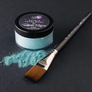 Premium Edible Petal Colouring Dust By Robert Haynes - 50ml, Cool Eucalyptus