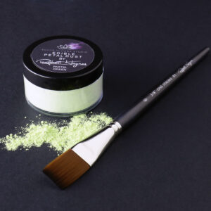 Premium Edible Petal Colouring Dust By Robert Haynes - 50ml, Pastel Green