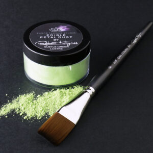 Premium Edible Petal Colouring Dust By Robert Haynes - 50ml, Subtle Green Lustre