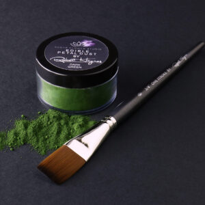 Premium Edible Petal Colouring Dust By Robert Haynes - 50ml, Dark Green