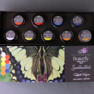 Swallowtail butterfly Set 9 x 5ml Edible Colours
