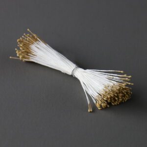 White / Light Brown Micro Mini Seed Head Stamens